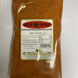 RASEL HANUT GEWURZMISCHUNG ROT 200GR.