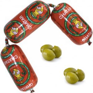 WURST CHATAR M.OLIVEN 3X280GR.