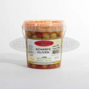 OLIVEN PIKANTE 900GR.