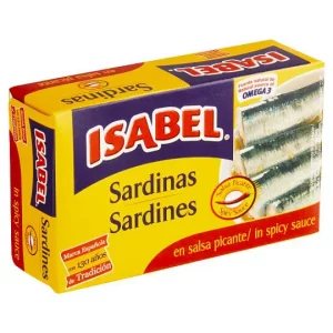 Isabel Sardine  Scharf Sauce 125g