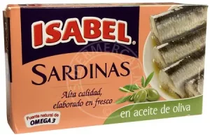 Isabel Sardine A L´uile Dolive 125g