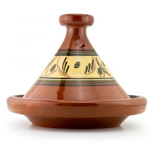 Marokkanische Tajine „Tanger“ glasiert – 22 cm (für 1–2 Personen)