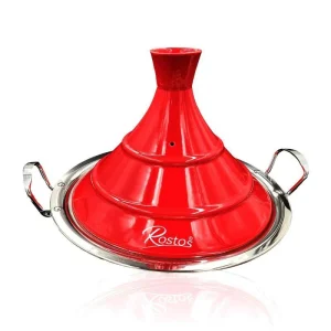 Moroccan Tagine Rostos Red 26cm