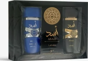 Lattafa Asad pack: Asad 100 ml + Asad Zamzibar 100 ml