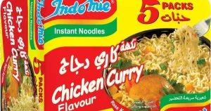Indomie Chicken Instant Noodles, Nudeln, Halal, 5x75gpakung-