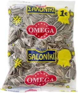 Omega Saloniki Sonnenblumenkerne geröstet gesalzen 120g